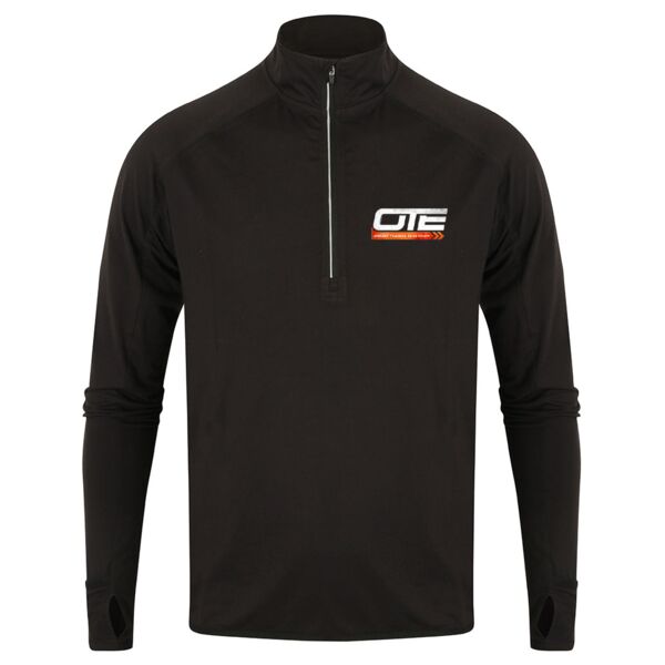 Long-sleeved ¼ zip top Thumbnail